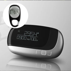 Pedometer User-friendly Adults Sports Gadget with Clip Supplies Counter Mountain Climbing Running Devices