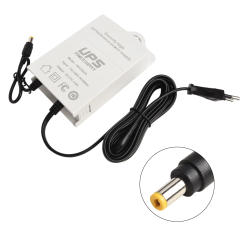 1pc DC 12V-2A Uninterruptible Power Supply Adapter For WiFi Router Modem Security Camera Mini UPS Battery Backup EU-plug