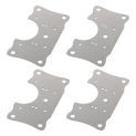 Stainless Steel Hinge Repair Plate for Protecting Wooden Kitchen Cabinet Door DropShipping