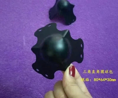 Description Picture 3 of item2Pcs/Lot Black Road Flight Case recessed hasp hinge corner protector spring pull Road Case Hardware Kit