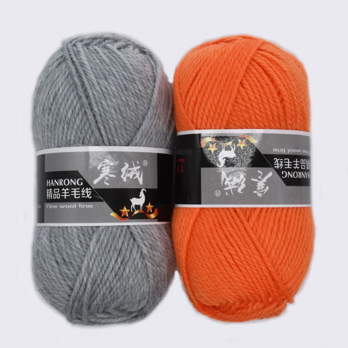 Description Picture 3 of itemWholesale 100g Stick Needle Thread 90% Australian Wool 10% Fiber Soft Thick Cashmere Yarn 4mm Thickness Crochet Yarn 110m/120yd