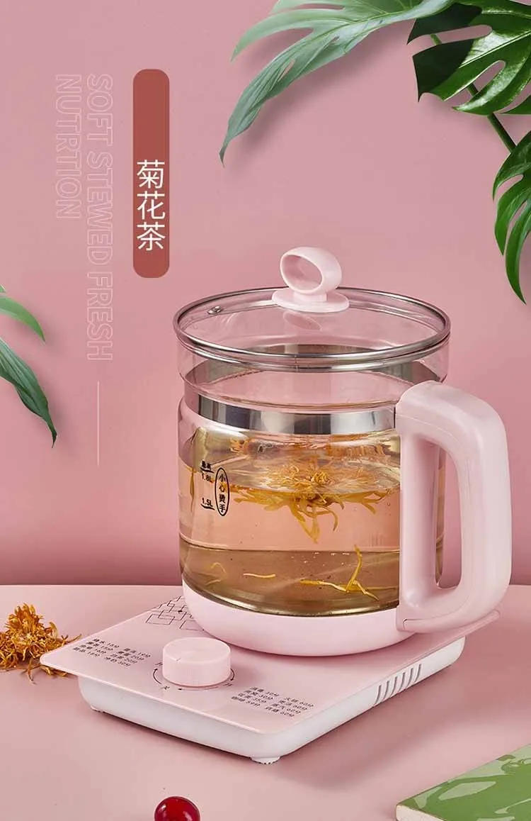 Description Picture 2 of itemMultifunctional Mini Electric Cup for Home Use Fully Automatic Kettle Health Pot Glass Tea Maker Teapot Kitchen Appliances