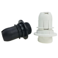 1PCS Screw ES E14 M10 Light Bulb Lamp Base Holder Pendant Socket & Lampshade Collar 220V 110v