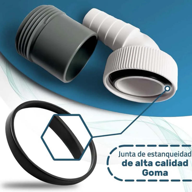 Description Picture 3 of item2Pcs Washing Machine Drain Adapter Input Diameter 18-24MM And Pipe Diameter 40MM Clamp PVC Dishwasher For Major Appliances