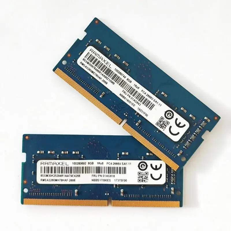 Description Picture 6 of itemRamaxel RAMS DDR4 8GB 2666MHz laptop memory ddr4 8gb 1Rx8 PC4-2666V-SA1-11 DDR4 RAMS 8gb 2666 notebook memory