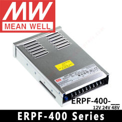 meanwell 12V/24v/48V power supply Mean Well ERPF-400-12/24/48 Led Driver 400w PFC function Transformer for Led display