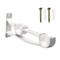 1pc Double Curtain Rod Brackets Window Hardware Holder Home Decor L9BE