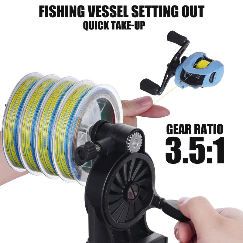 Description Picture 5 of itemNew Fishing Line Spooler for Baitcasting Spinning Reel Portable Fishing Line Winder Machine Reel Spooler Fishing Tackle Tools