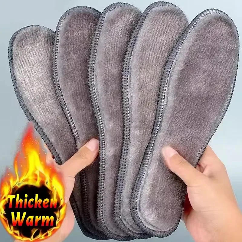Description Picture 5 of item2/4pcs Self Heating Insoles Thermostatic Thermal Insole Faux Rabbit Fur Insole Winter Boots Pad Sole Thermal Insoles Plush Pads