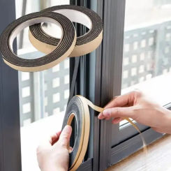 5/1 Rolls 2M Caulk Strip Tapes Self Adhesive Caulk Sealing Strips Caulking Tapes for Gas Stove Kitchen Countertop Door Windows