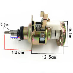 Washing machine clutch assembly for automatic washers XQB65-2116 XQB65-3135 double teeth reducer power transmission parts