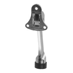 Red Bronze Door Stopper Zinc Alloy Foot-Operated Lever High Quality Kick Down Soft Rubber Foot Door Stop Door Stopper Black Gold