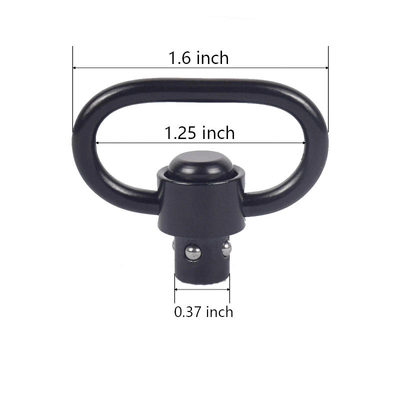 Description Picture 6 of itemTactical Mlok M LOK Rail Quick Release QD Sling Swivel Mount Adapter Sling Swivel Stud Mount Adapter Hunting Gun Accessories