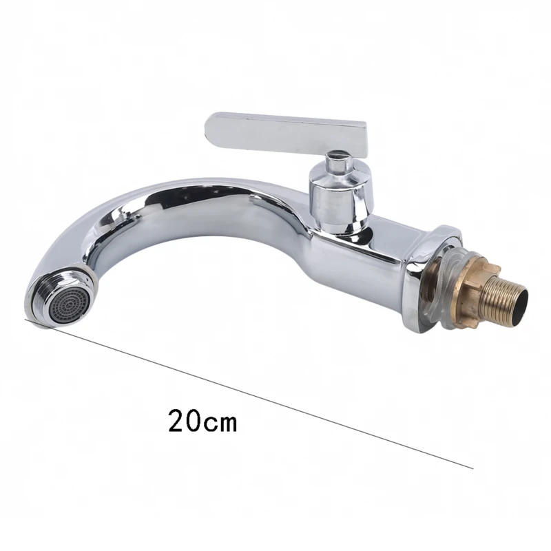 Description Picture 2 of itemHousehold Faucet Basin Single Hole Ceramic Disc Valve Core Faucets Zinc Alloy Washbasin Bathroom Sink Accessories Supplies