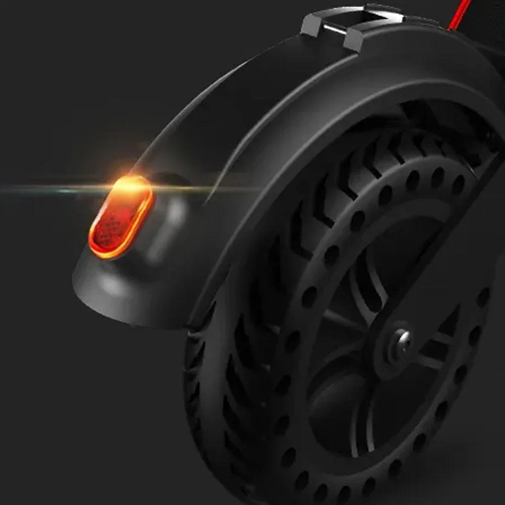 Description Picture 5 of itemRear Mudguard Wing + Warning Tail Light Lamp for Kugoo S1 S2 S3 Electric Scooter Fender Skateboard Back Fender Parts Accessories