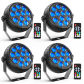 4PCS US Plug