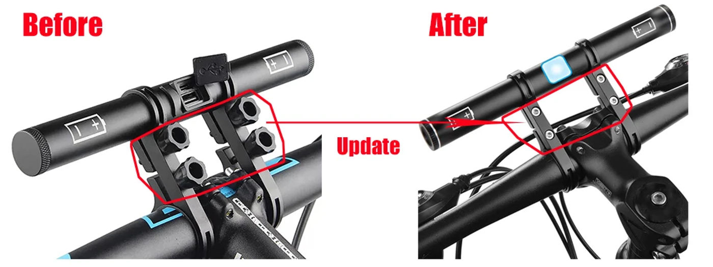 Description Picture 3 of itemBike Handlebar Extender USB Bicycle Handlebar Extension Mount Ebike MTB Electric Scooter Accessories For Cycling (No Batteries)