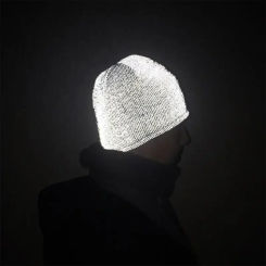 Cycling reflective knit caps Fall/winter skullcaps for men and women thermal caps
