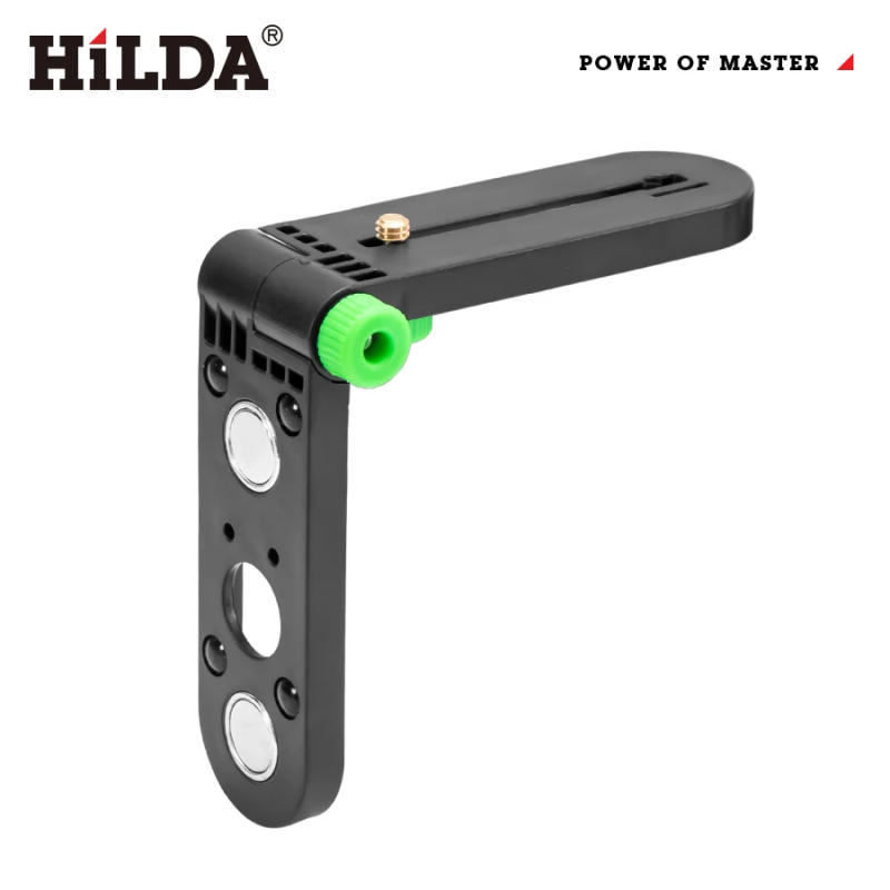 Description Picture 5 of itemHILDA Mini Laser Level Wall Bracket Adjustable 180° For 1/4" Thread Laser Levels Support Wall Mounted Holder Strong Magnet