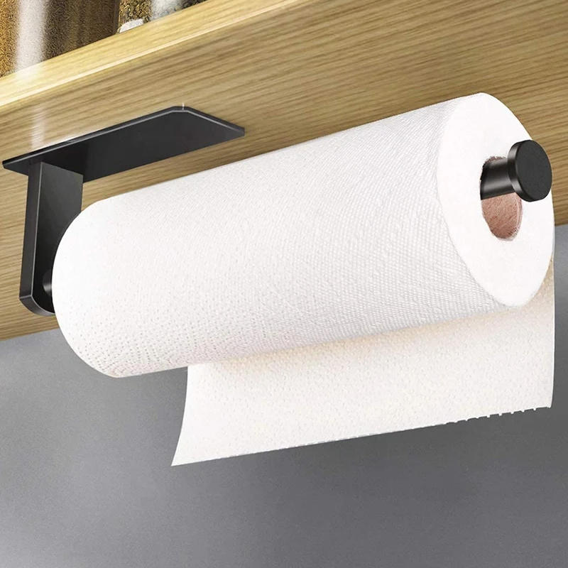 Description Picture 5 of itemPaper Towel Holder, Stainless Steel Large Rolls Paper Towel Rack Long Tissue Roll Dispenser Hanger For Parlour Bathroom