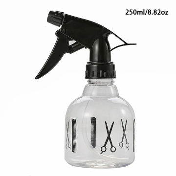 250ml/500ml Empty Durable Refillable Adjustable Mist Hairdressing Salon DIY Barber Plastic Water Spray Bottles Hair Styling Tool