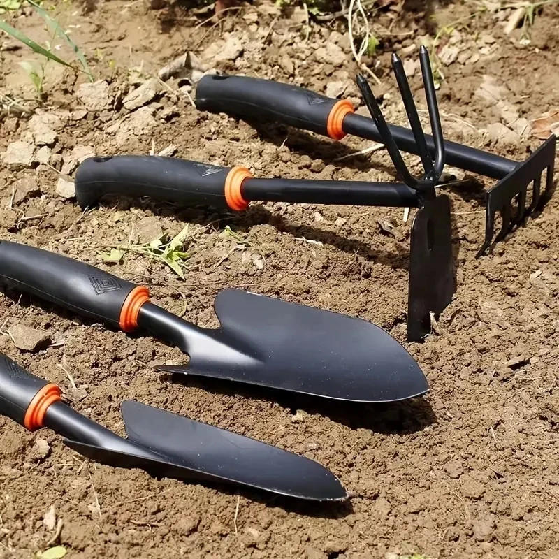 Description Picture 3 of itemGarden Hand Tool Set, Wide Shovel Hand Cultivator Rake, Double-Sided Cultivator Plant Tool for Digging, Transplanting, Weedin