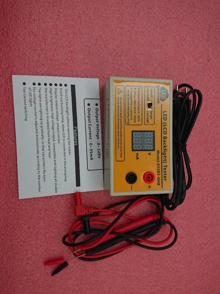 Description Picture 2 of itemOutput 0-320V LED lamp beads Backlight strip Tester Tool Smart-Fit Voltage for All Size LCD TV Do not disassemble the screen