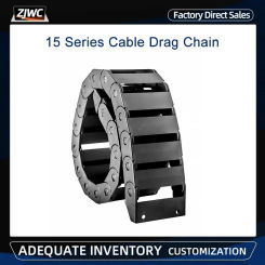 1M Bridge Drag Chain 15x15 15x20 15x30 15x40 15x50mm Wire Transmission Carrier Plastic Drag Towline For 3D Printer CNC Engraving