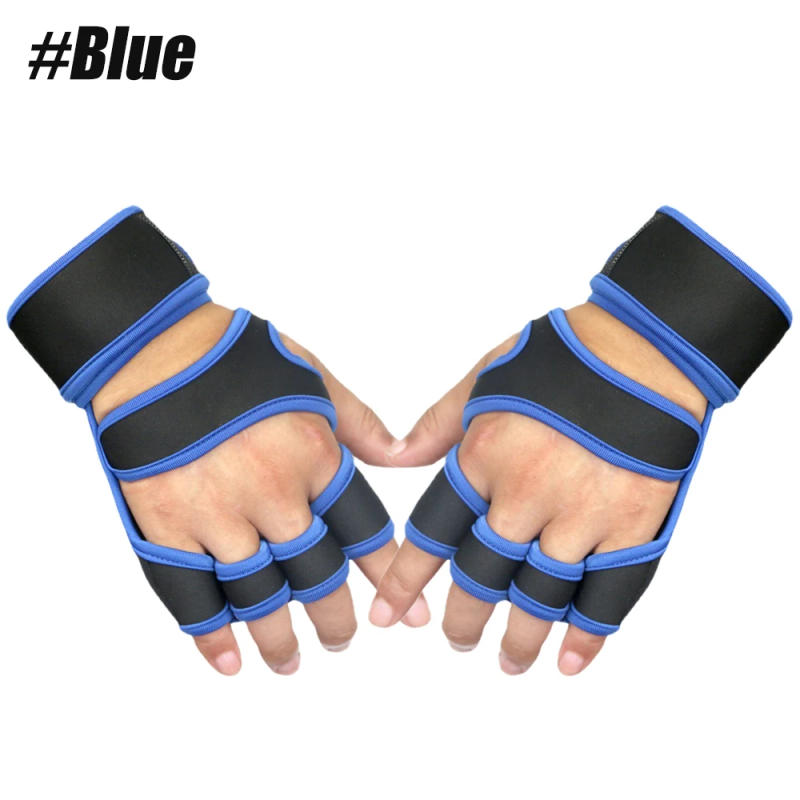 Description Picture 6 of item1Pair Cross Training Gloves with Wrist Support for WODs, Gym Workout, Weightlifting and Fitness, Strong Grip for Men & Women