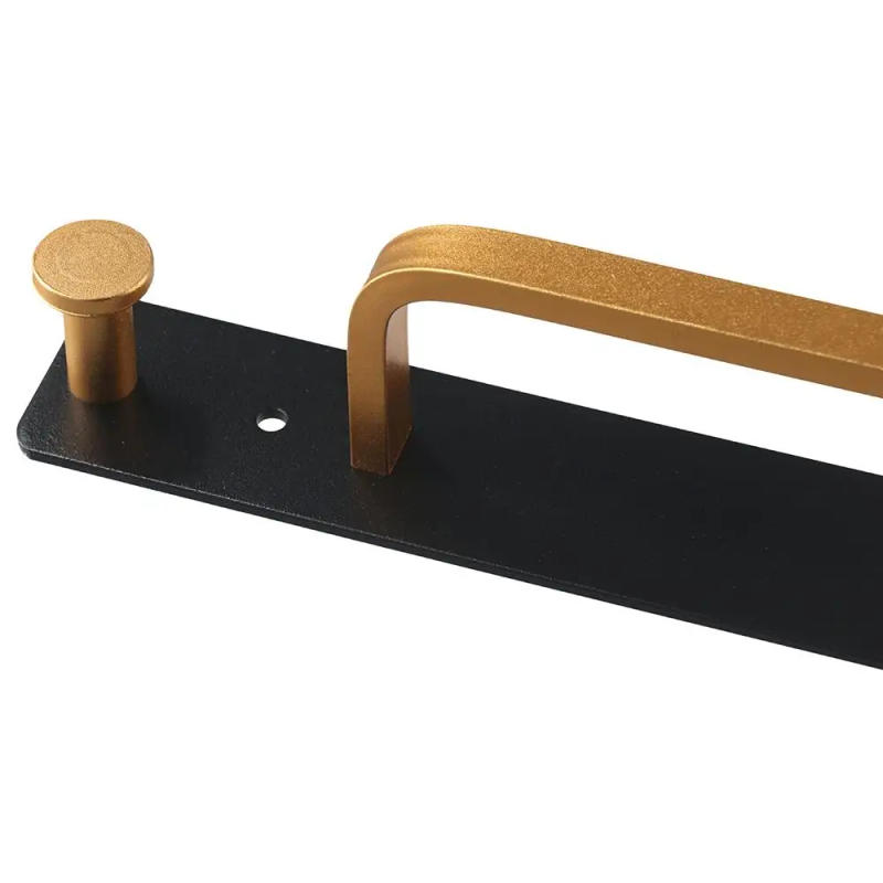 Description Picture 4 of itemTowel Rack with Hook Perforation-free Bathroom Single Rod Storage Rack Wall Hanging Rack Stainless Steel Bath Towel Bars