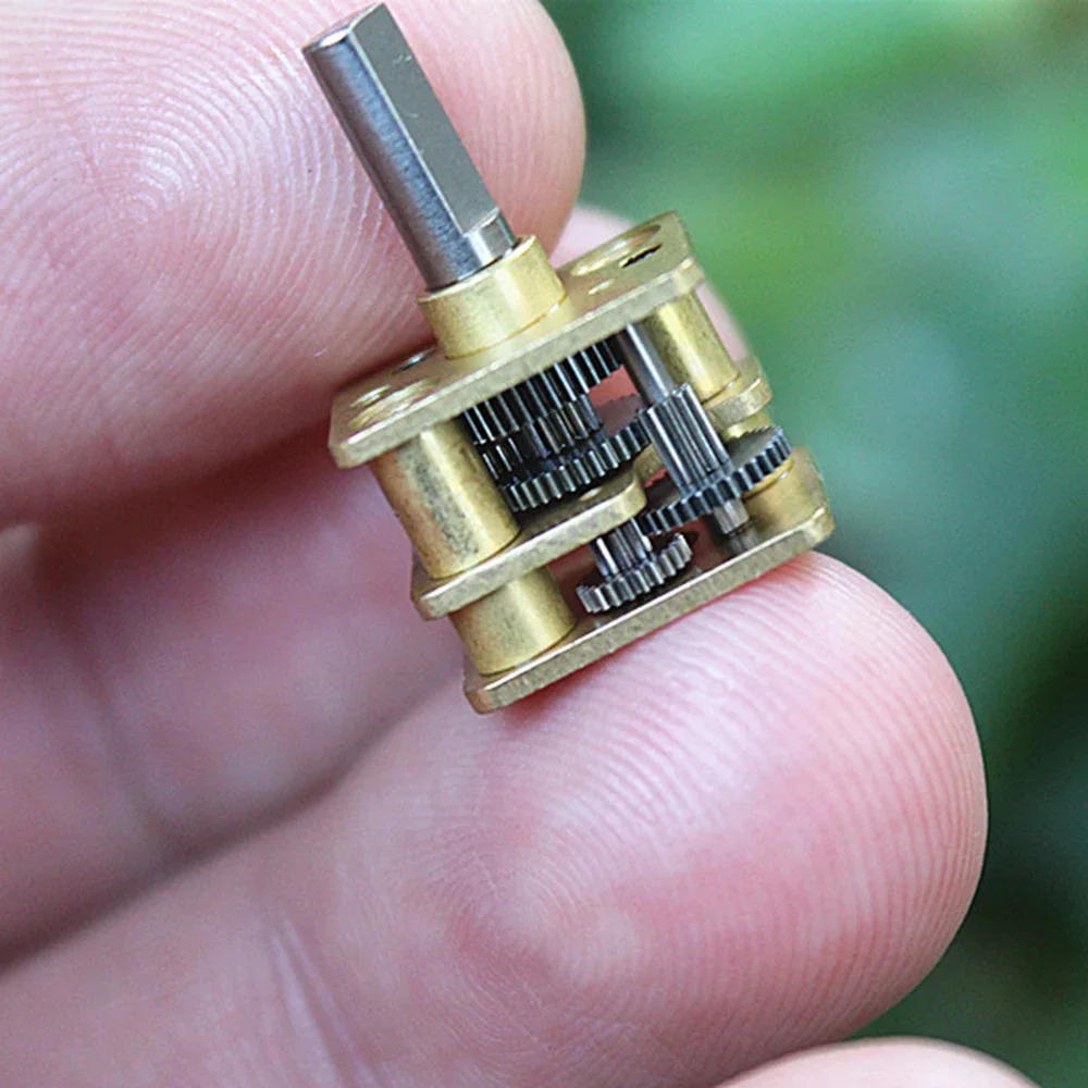 Description Picture 2 of item5pcs/lot Reduction Gearbox All Metal Gear Reducer Motor Parts 1: 298 Reduction Ratio for N20 Gear Motor