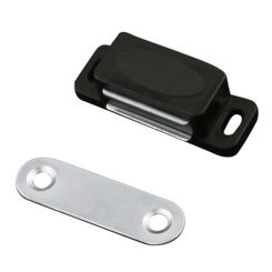Magnetic Cabinet Catch White/Brown/Black Accessories Drawers Catch Furniture Reliable Replacement Door Cabinet Suction