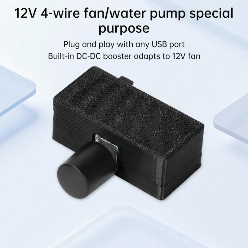 Description Picture 6 of itemPWM Speed Controller 4-Pin Fan Speed Controller Type C USB Power Supply DIY Water-cooling Cooling Pulse Width Modulation DC12V