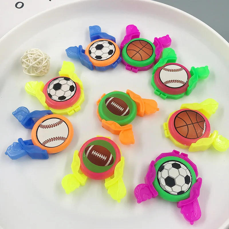 Description Picture 4 of item20Pcs Mini Football Basketball Launcher Shooting Game Outdoor Toys for Kids Birthday Party Favors Pinata Fillers School Rewards