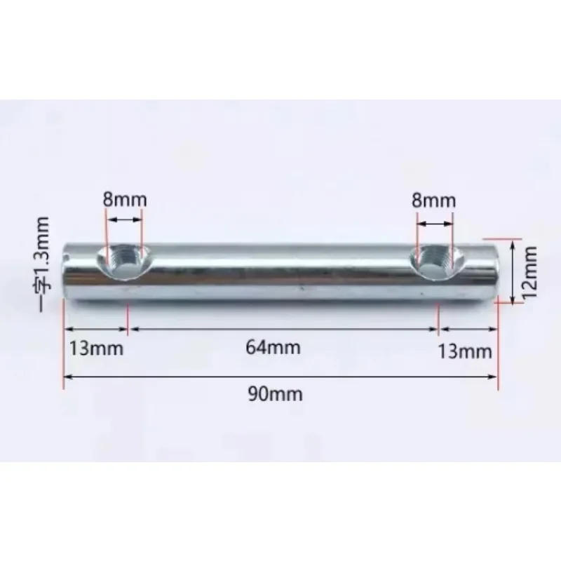 Description Picture 6 of item40Pcs M6 M8 Dual Holes Slotted Barrel Nut For Dowel Bolt Furniture Bed Cabinet Crib Chair