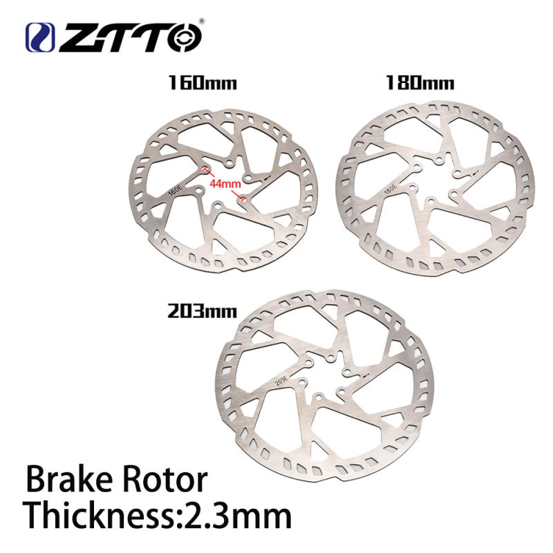 Description Picture 2 of itemZTTO 140mm 220mm Brake Rotor E-Bike Bicycle 160 180 203mm Disc Brake Rotor 2.3mm Thickness Electric Power Assisted Cycling Parts