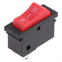 A6HB Black Red Electrical Hair Dryer Button On Off Electric Hot Water Bottle Heater 3 Gear Toggle Type