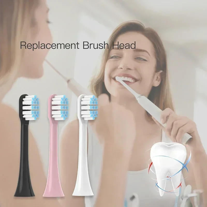 Description Picture 6 of itemReplacement Brush Heads for SOOCAS X3/X3U/X5 4PCS Clean Brush Soft DuPont Sonic Electric Toothbrush Vacuum Nozzles Bristle