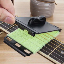 Electric Guitar Bass Strings Cleaner Brush Board Scrubber Fingerboard Cleaning Tools Maintenance Care Accessories
