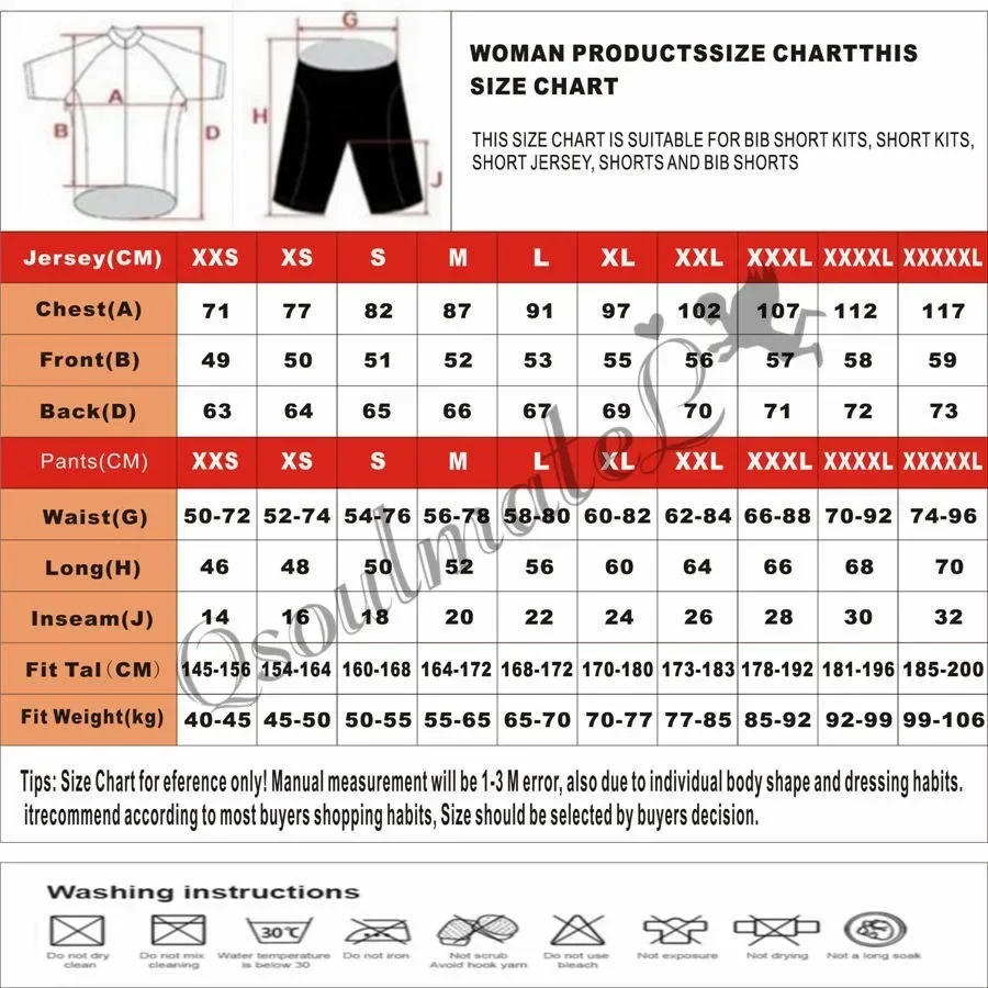 Description Picture 4 of itemBetty Designs Woman Bib Shorts Summer Riding Sports Pants Laica Cloth Gel Cushion Cushion Tight Pants Bike Shorts