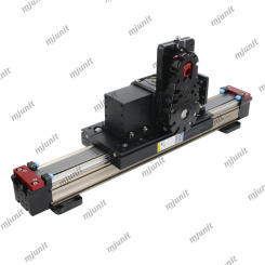 mjunit xz synchronous belt sliding module small with high-speed precision linear actuator aluminum linear guide loading