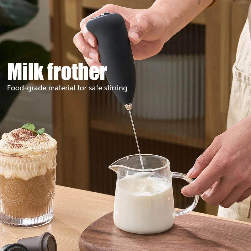 Description Picture 2 of itemMilk Frother Handheld Mixer Electric Coffee Foamer Egg Beater Cappuccino Stirrer Mini Portable Blenders Home Kitchen Whisk Tool