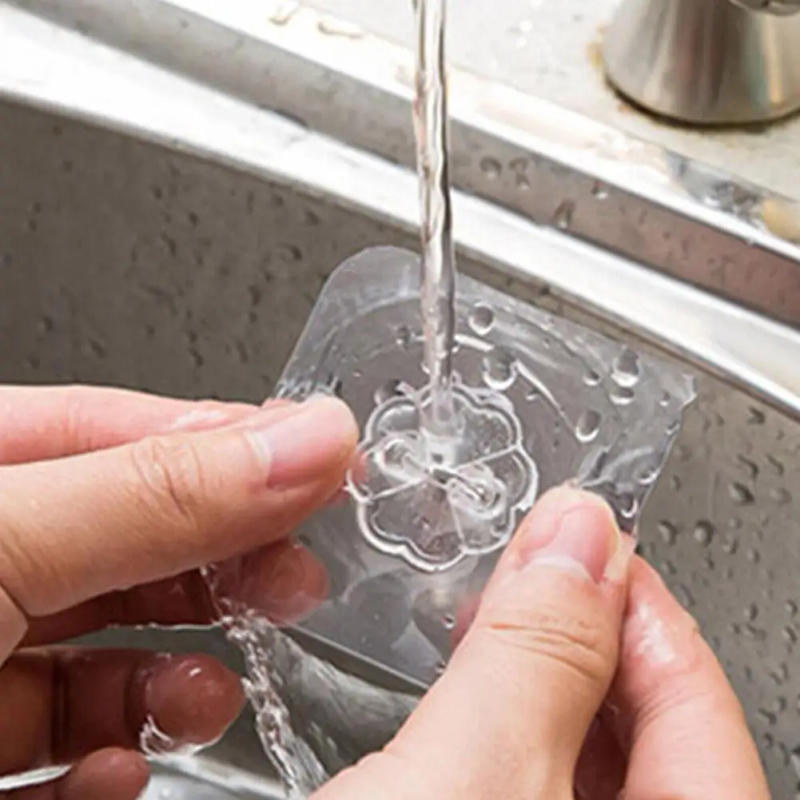 Description Picture 5 of item20/10pcs Transparent Wall Hooks Heavy Duty Wall Hook Adhesive Hooks Door Hangers Load Rack Hooks Strong Bathroom Kitchen