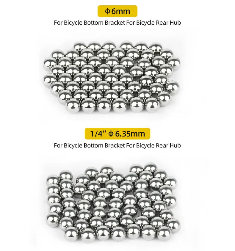 Description Picture 6 of itemBicycle Carbon Steel Loose Ball Bearing for Bottom Bracket Hub Headset Use MTB Road Bike Accessories 144/20pcs