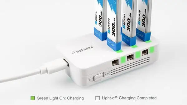 Description Picture 6 of itemBETAFPV 6 Ports 1S Battery Charger Adapter For FPV Racing Drone Battery Accessories Fast Charing Adapter For Whoop Quadcopter