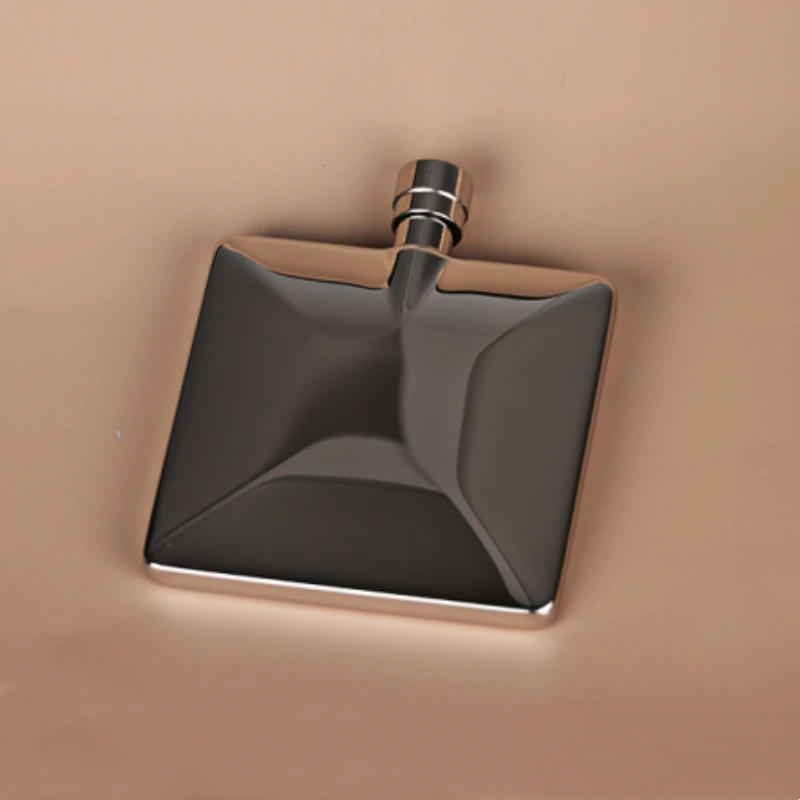 Description Picture 2 of itemExquisite 4OZ Flat Hip Flasks High Quality Stainless Steel Whiskey Wine Pot for Outdoor Travel Portable Square Alcohol Container