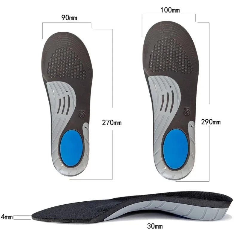 Description Picture 5 of itemOrthopedic Insoles Man Woman Arch Support Flat Foot Correction Sports Camping Massage Breathable Sweat-absorbing Cushion Pad