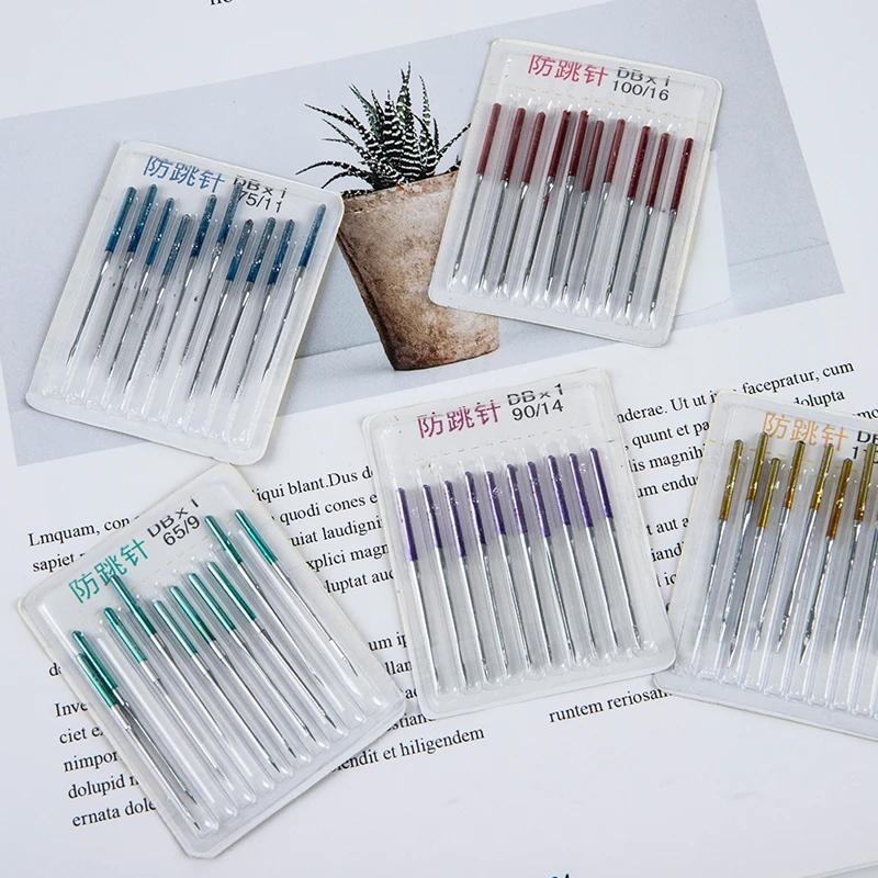 Description Picture 3 of item10PCS Sewing Stretch Cloth Machine Anti-jump Needle Elastic Cloth Sewing Needle