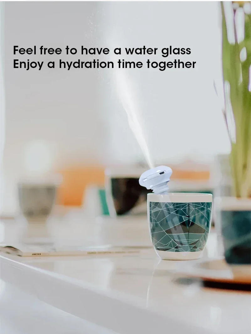 Description Picture 4 of itemMini Air Humidifier No Water Bottle Needed Adjustable Length Quiet and Convenient Recharge Humificador for Office Bedroom Car