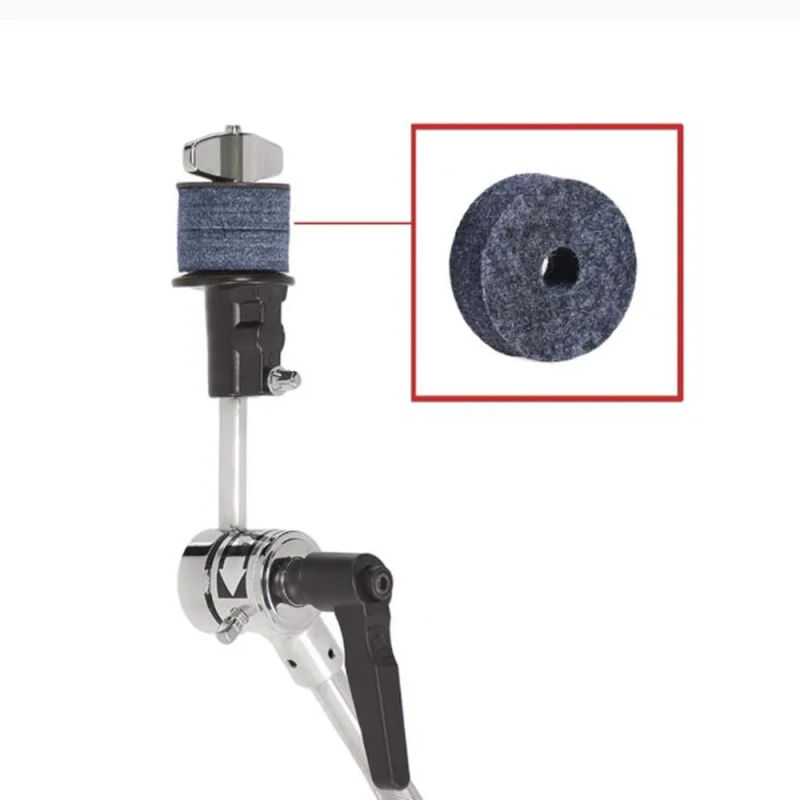 Description Picture 3 of item20Pcs Cymbal Felt Washer For Felts Crash Cymbals Clutch Felt Drum Parts Set Gray/Black Musical Instrument Parts Accessories